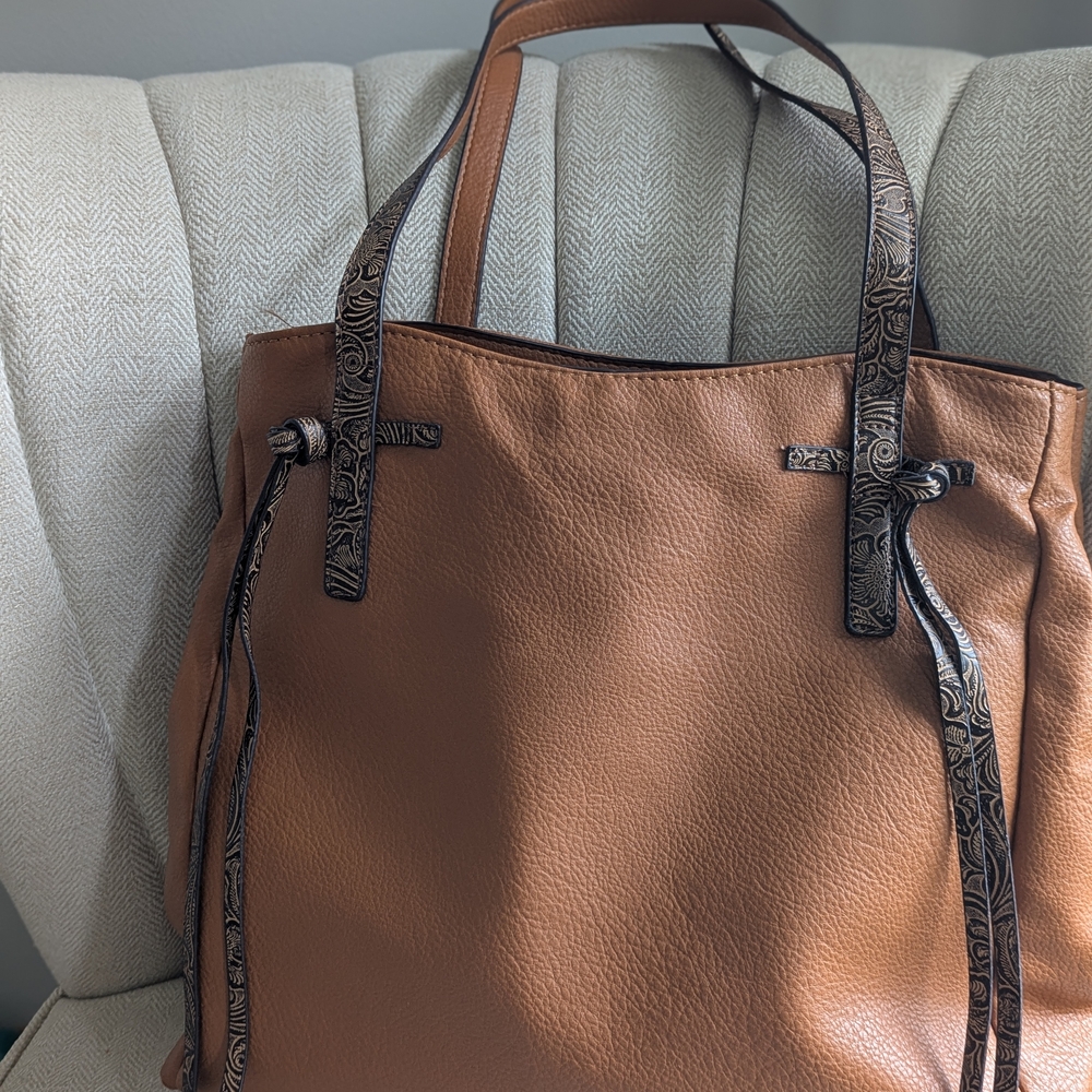 Darcy Marks London Brown Leather Tote Bag